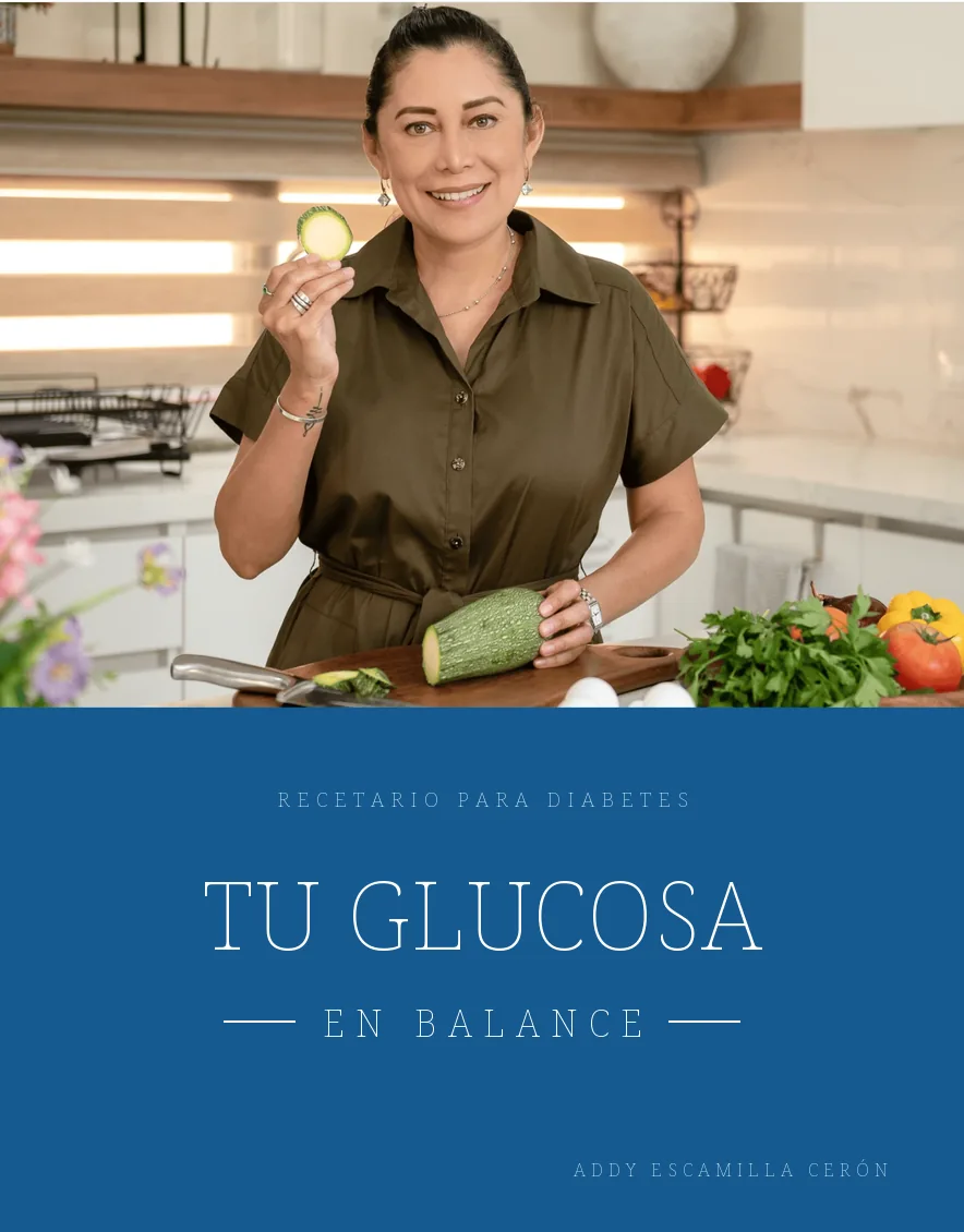 Portada del recetario Tu Glucosa en Balance